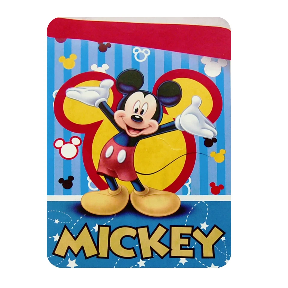 Trapuntino Topolino Disney copriletto trapuntato 180x260 cm primaverile estivo - Immagine 2 di 4