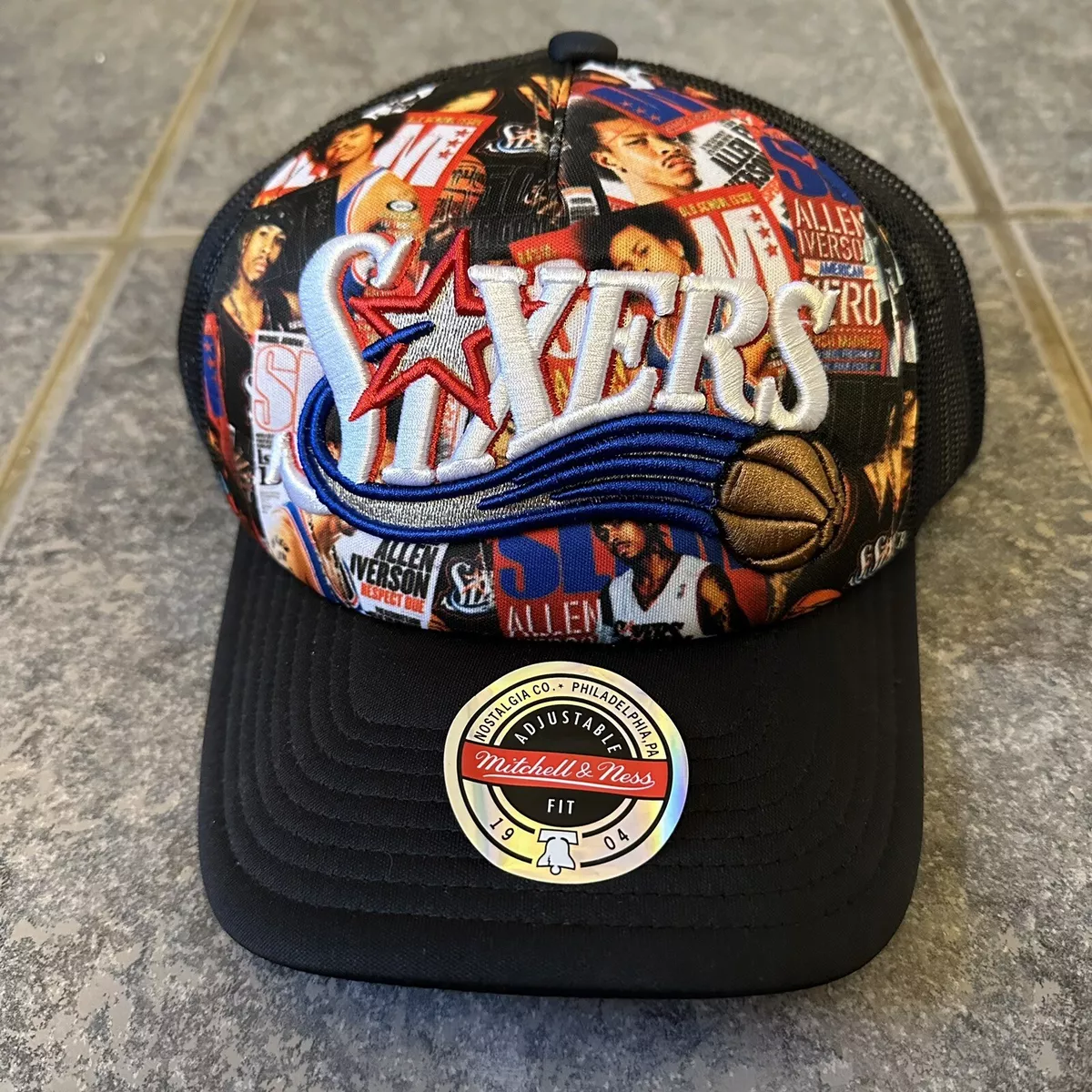 Allen iverson best sale snapback