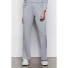 GOOD AMERICAN Palazzo Side Slit Pants in Gray size 4 NWT 129 