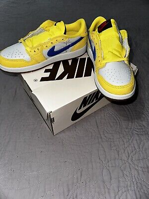 Jordan Travis Scott Canary Little Kids Size 1.5Y | eBay Jordan Travis Scott Canary Little Kids Size 1.5Y | eBay