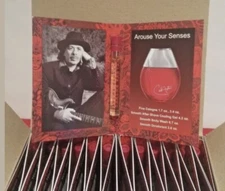 Lot Of 50 RARE Carlos Santana Men's .05 Cologne Splash Vials Brand New On Card  