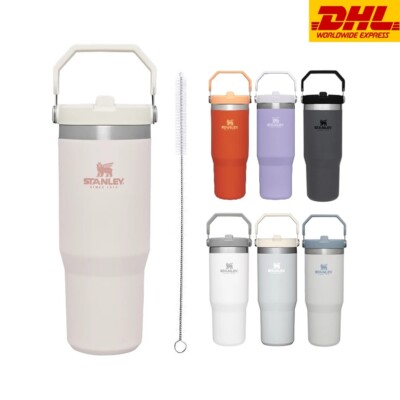 Stanley The IceFlow Flip Straw Camping Gym Tumbler 30 oz (Choose one) +DHL