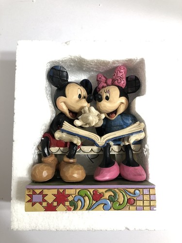 Figurina Jim Shore Disney Tradizioni Topolino e Minnie 85° Anniversario - Foto 6 di 12