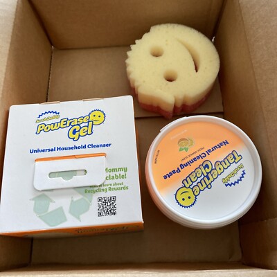 Scrub Mommy Sponges + Household Cleaning Supplies Bundle - PowerPaste./L