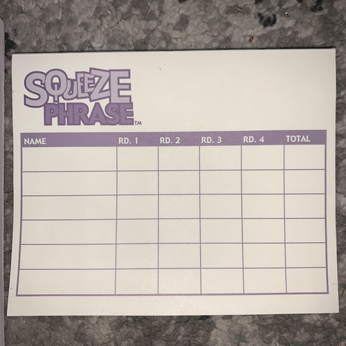 SQUEEZE PHRASE - The Fast-Paced Game of Word Recognition - Picture 8 of 10