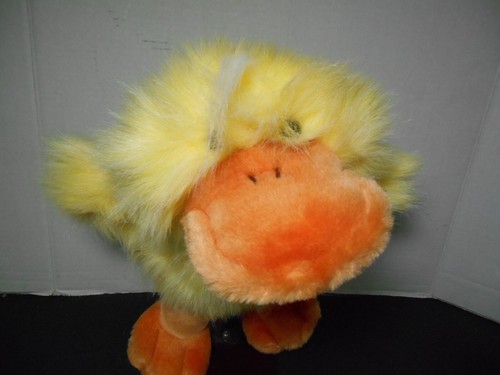 Vtg. Hand Puppet Yellow Duckling Duck Plush Stuffed Toy Sesilco, Ltd. - Picture 2 of 15