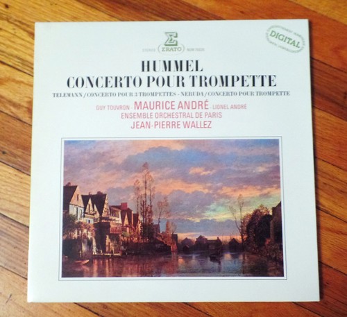 Hummel Concerto Pour Trompette 1982 Erato Stereo LP (AL) - Picture 2 of 6