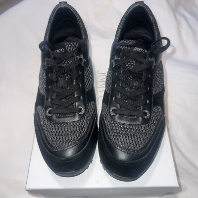 Jimmy Choo Black Java Trainers UK