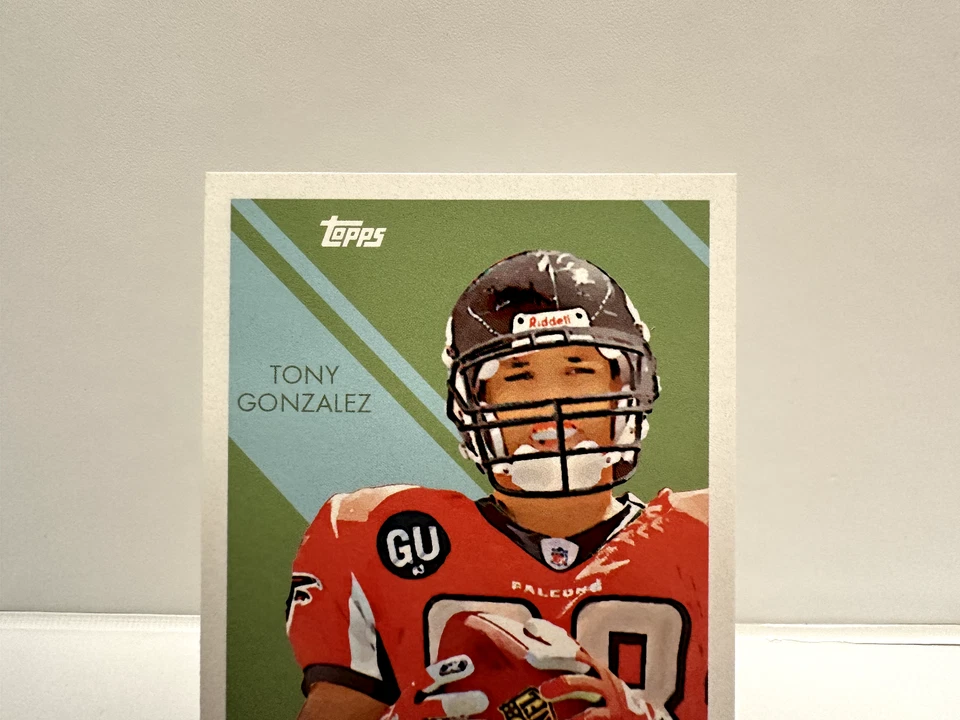 Tony Gonzalez - 2009 Topps - Chicle #5 Kansas City Chiefs & Atlanta Falcons HOF - Image 2 of 4