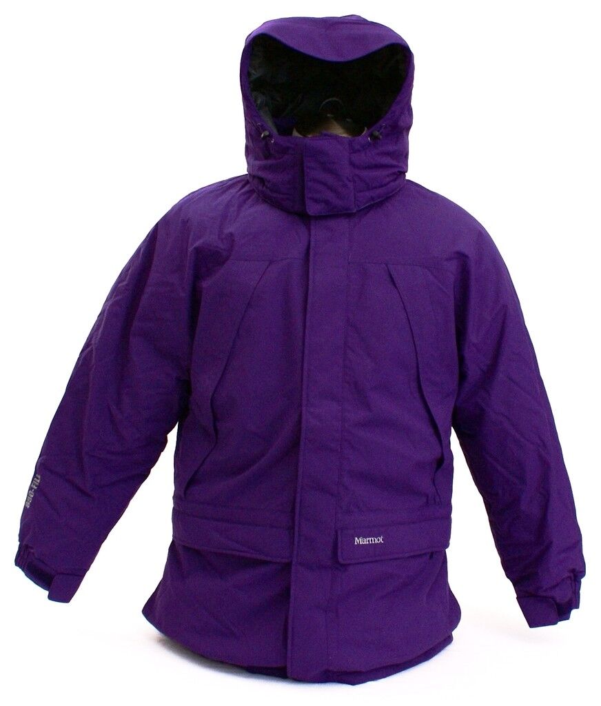 Marmot Purple Yukon Jr. Classic Down Hooded Parka Young Men's Size NWT Marmot Purple Yukon Jr. Classic Down Hooded Parka Young Men's Size NWT