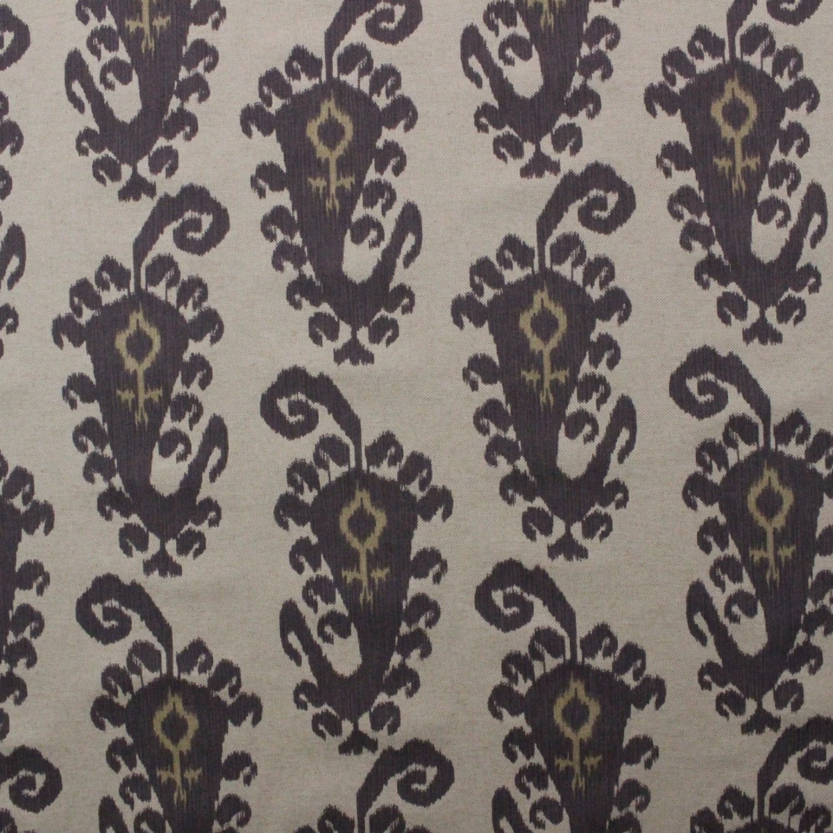 LACEFIELD DESIGNS TAJ SMOKE PAISLEY IKAT FLORAL MULTIPURPOSE FABRIC BY YARD 54