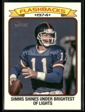 2023 Topps Composite Heritage Football Flashbacks #FF-20 - Phil Simms - Giants!