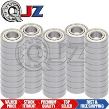  50-Pack R10-ZZ Miniature Radial/Deep Groove Ball Bearing Double Shield 0.625