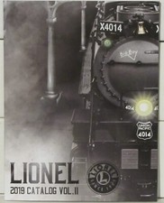 Lionel 2019 Volume 2 O Gauge Catalog NEW Free Shipping 