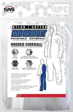 SAS Safety 6940 Moon suit Nylon-Cotton Coverall, Triple-Extra Large