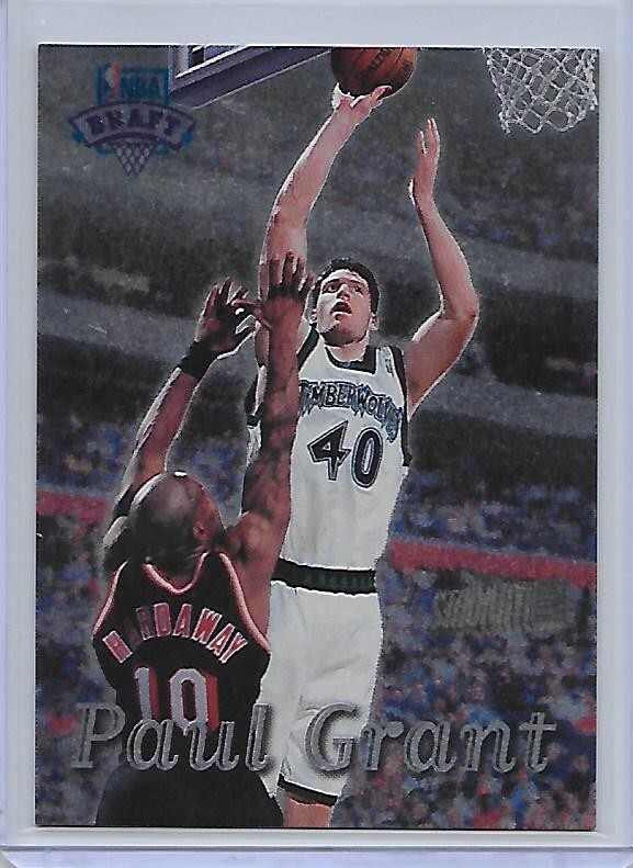 1997-98 Stadium Club Members Only rookie #239 PAUL GRANT Minnesota Timberwolves