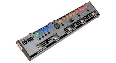 Tech 21 NYC  Sansamp Fly Rig 5 V2  Multieffekt Gitarren Bodenpedal  B-Ware