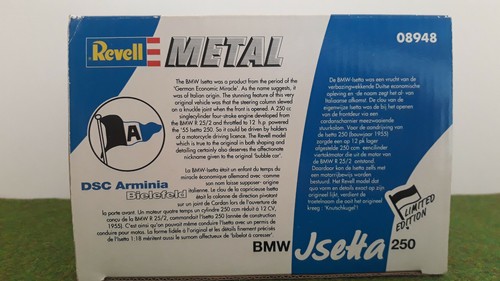 BMW ISETTA 250 DSC ARMINIA BIELEFELD Club de foot allemand 1/18 REVELL 08948 voi - Imagen 10 de 12