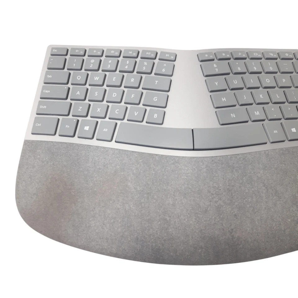 Microsoft Model 1786 Surface Ergonomic Bluetooth 4.0 Wireless Keyboard E5334 - Image 3 of 4
