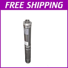 Stainless Steel 1 HP Submersible Pump - 33 GPM, 207' Lift, Thermal Protection