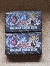 Yu-Gi-Oh Legendary Dragon Decks Box Set Brand New Factory Sealed Mint x2