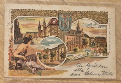 AK-06 Chemnitz Litho Gruss aus