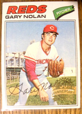 2026 Topps Heritage Buyback 1977 50th Anniversary Gary Nolan #121.