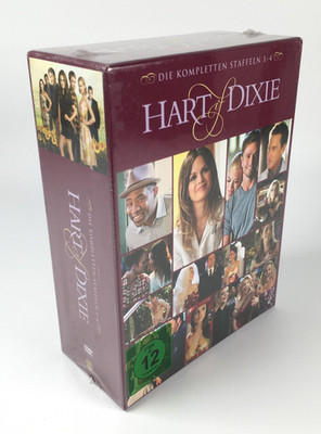 HART OF DIXIE | Die kompletten Staffeln 1-4 | DVD Box | 17 Disc's | noch foliert
