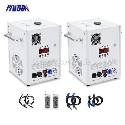 PAIDUN 2PCS 850W Large Cold Spark Machine Fountain Firework DMX Remote Control