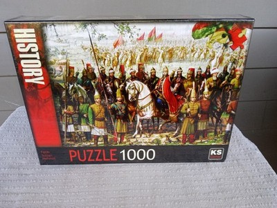 KS Games  11237  Fatih Sultan Mehmet  1000 Piece Jigsaw  New Sealed