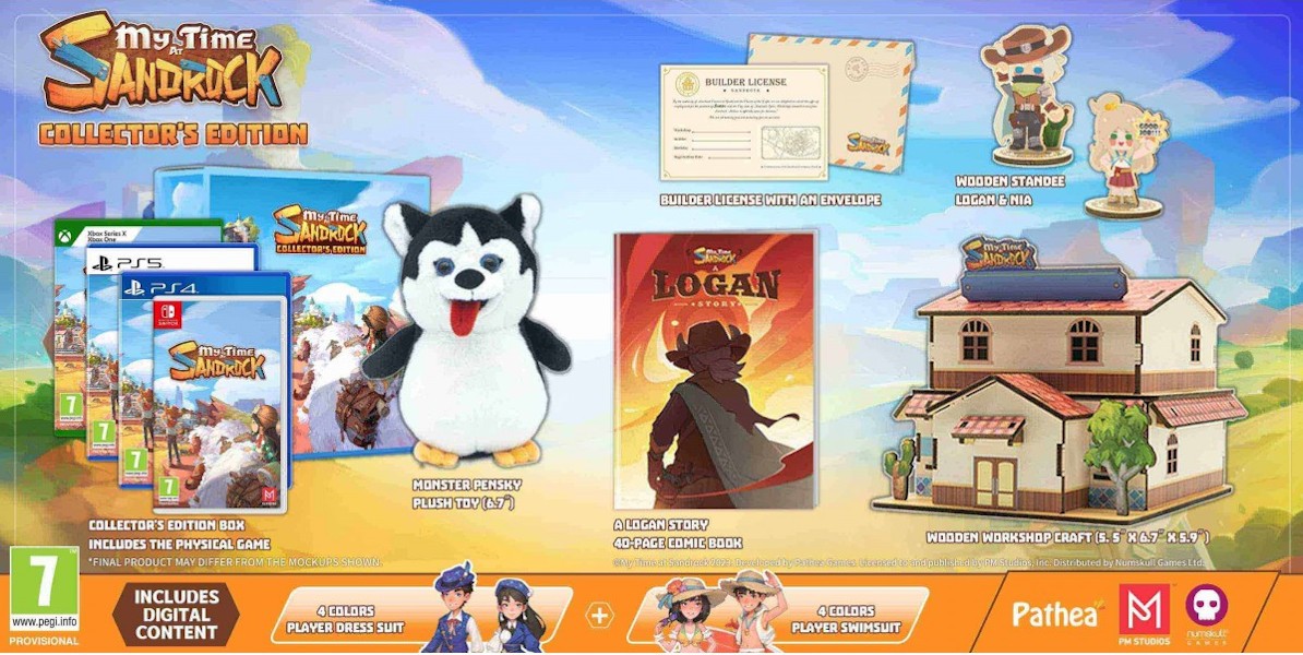 My Time At Sandrock Collector's Edition Sony Playstation 5 PS5