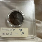 1912-S Lincoln Wheat Cent Circulated F