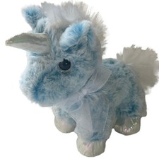 Valentine Plush Small Purple Unicorn 7 inch Stuffed Animal Pal