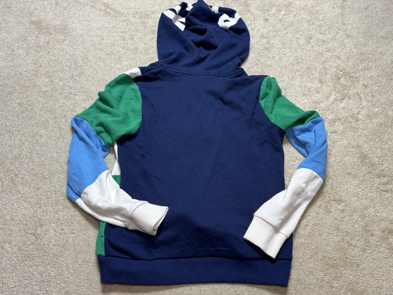 UNDERCOVER Felpa rosa Victoria's Secret con cappuccio zip intera donna blu medio NO STRINGHE