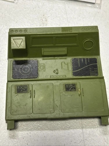 Vintage GI Joe ARAH 1985 USS Flagg COMBAT COMPUTER PANEL original vehicle part