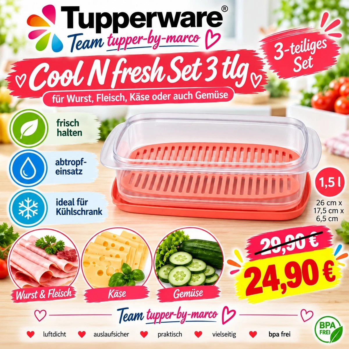 Pelmeni in Tupperware online kaufen