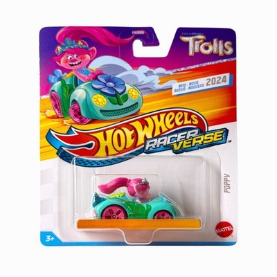 Hot Wheels Racer Verse Trolls Poppy 1:64 Modellauto 2024
