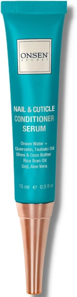 ONSEN SECRET Onsen Nail & Cuticle Cream Treatment w/Japanese Tsubaki, Jojoba & Lavender Oil,