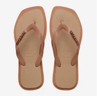 Havaianas Top Square Fusion Rust Rose Gold Sandal Women sizes 35/36-41/42 NEW!!!