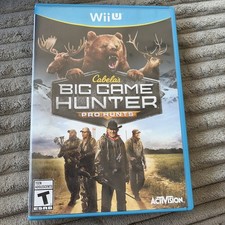 Cabelas Big Game Hunter Pro Hunts Nintendo Wii U CIB