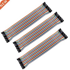 60pcs Dupont Wire 10cm Jumper Cable M-M F-F M-F for Arduino DIY