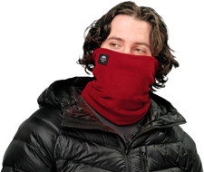 Double-Layer Neck Warmer - Ultra-Soft, Stretchy Chelonia 150 Fleece Neck Gaiter