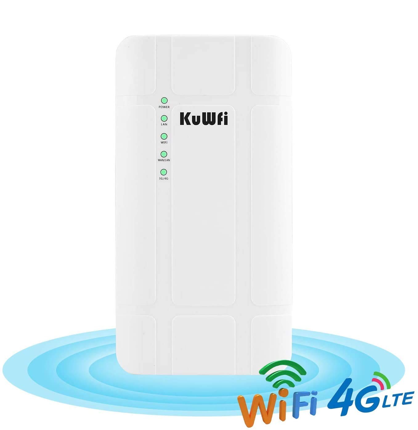 Router 4G Esterno KuWFi per Camper e Van Life 300Mbps Impermeabile