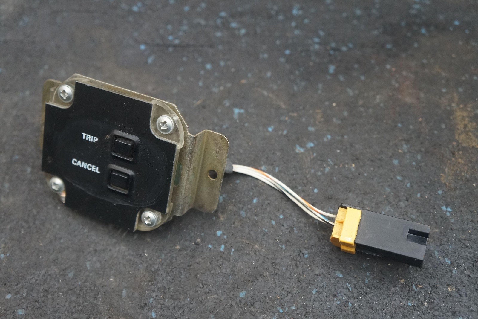 Front Left Dash Speedometer Trip Control Switch Button OEM Bentley Turbo R 1991