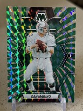 2023 Panini Mosaic Football Dan Marino GREEN SWIRL /11 #147 - Miami Dolphins