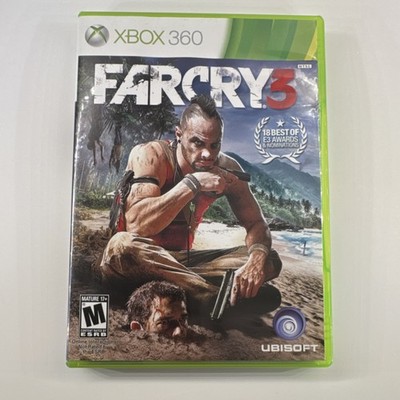 Far Cry 3 (Xbox 360, 2012) Ubisoft Complete Manual & Multiplayer
