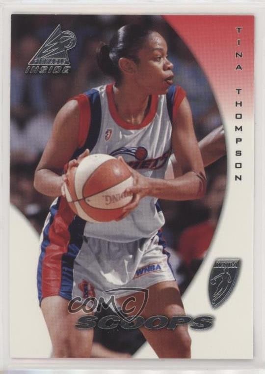1997 Pinnacle Inside WNBA Scoops Tina Thompson #70 HOF 07ew