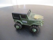 Vintage 1980's LJN Rough Riders 4x4 Omni Force Army Jeep  Not Working