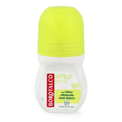 Borotalco Active Deo Roller Lime & Zeder ohne Alkohol