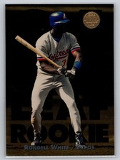 1994 Leaf Gold Leaf Rookie #2 Rondell White Montreal Expos RC Insert Card. rookie card picture